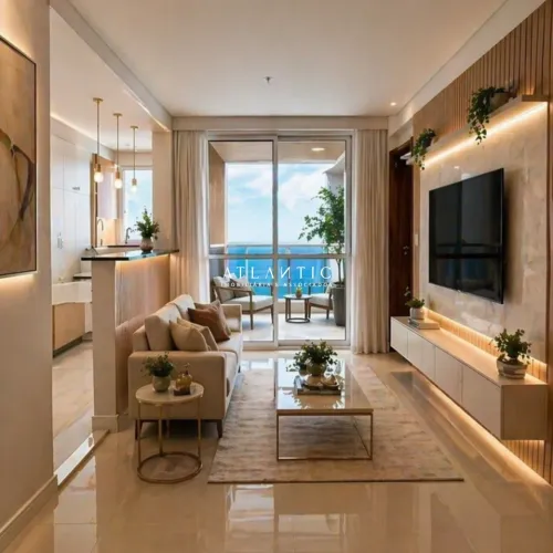 Apartamento no Condomínio Ilha de Okinawa com 2 quartos - Praia de Itaparica - Vila Velha 