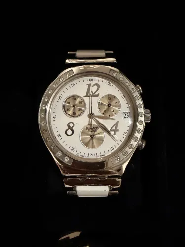 Swatch Irony Diaphane Branco ORIGINAL