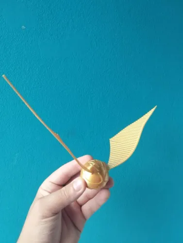 Pomo de Ouro Harry Potter - Decorativo Geek - Impressão 3D Realista