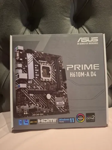 Placa Mãe Asus H610M-A D4 LGA 1700 (Com defeito)