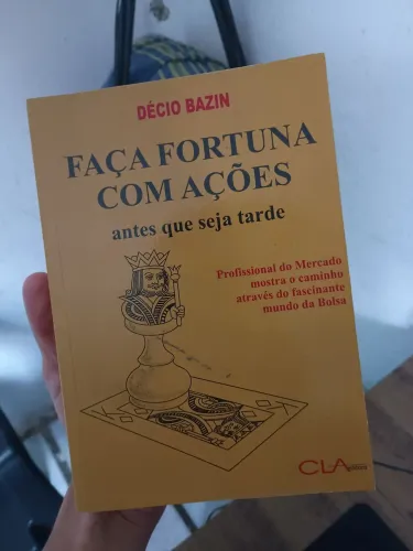 Livro Faça Fortuna com Ações 