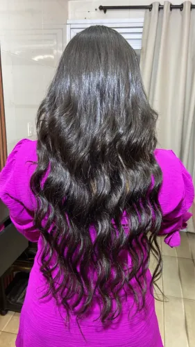 Mega-Hair cabelo humano 65Cm