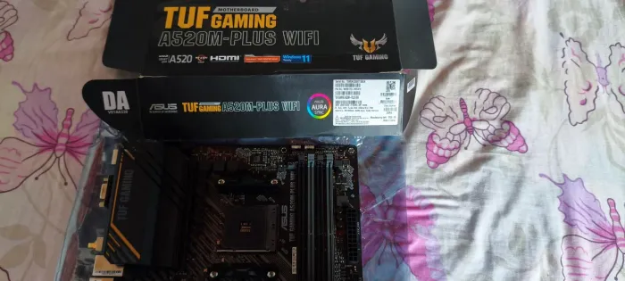 PLACA MÃE TUF GAMING A520 ( NOVA ) R$ 499,00 URGENTE