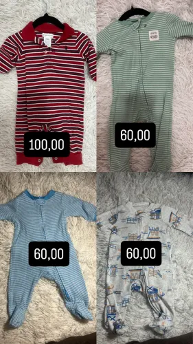 Vendo lote de roupas de bebê importadas
