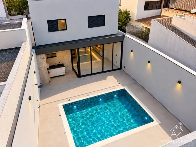 Casa com 3 dormitórios à venda, 158 m² por R$ 965.000,00 - Residencial Vino Barolo - Braga