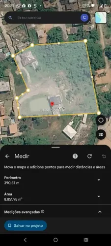 Chácara com casa e restaurante com ótima avaliação google