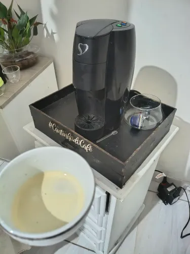 Cafeteira 3 corações