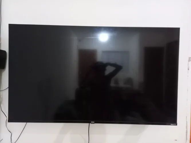 Tv aoc 50 polegadas nova lançamento. 3 meses de uso