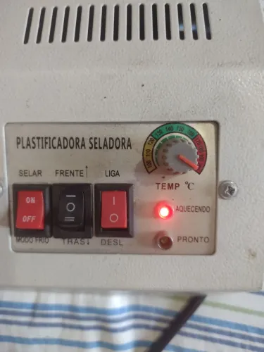 Máquina plastificadora seladora da Mazzilli - Aceito ofertas