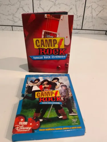 DVD Camp Rock - Versão Rock Estendida (Edição Especial Digipack) - Apenas 1 Disco