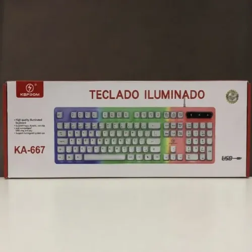 TECLADO COM FIO - FAÇO ENTREGA