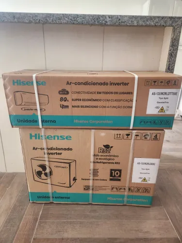 Ar condicionado Inverter hisense 12000 BTUs quente e frio