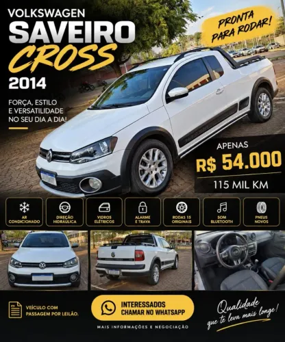 Volkswagen Saveiro Cross 1.6 MI Total Flex 8V CE 2014