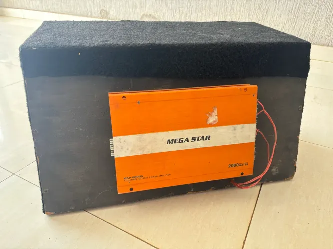 Caixa de Som Automotivo Completa - Pioneer + Módulo 2000w