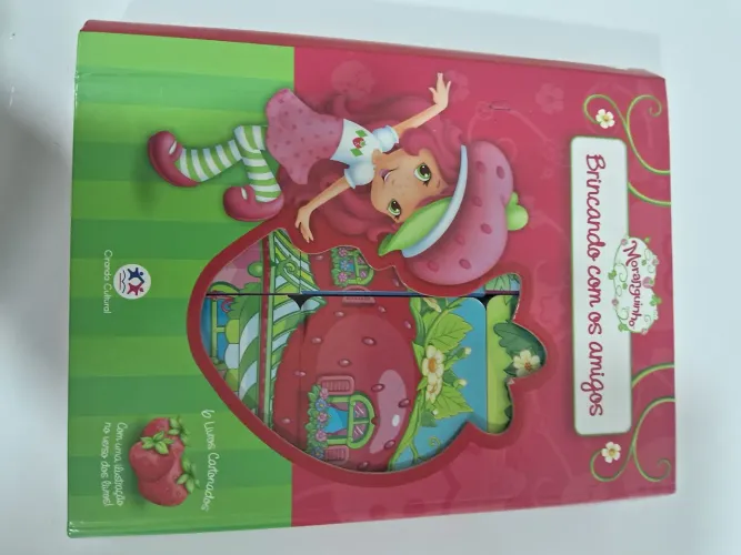 Coleção moranguinho, mini livros