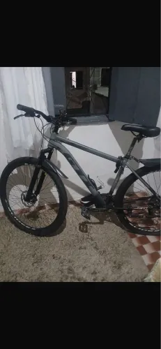 Bicicleta Aro 29 GTI cinza chumbo 