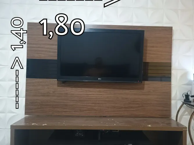 Painel de Tv com Gaveta 