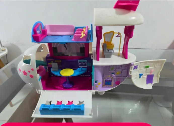 Mega Jato/ Avião da Polly Pocket 