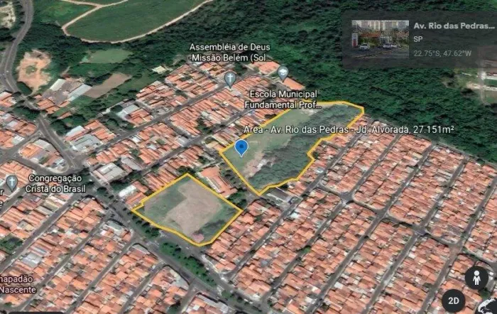 Área à venda, 27151 m² por R$ 19.000.000,00 - Jardim Alvorada - Piracicaba/SP