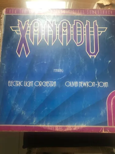 Disco de vinil da trilha sonora original do filme Xanadu.