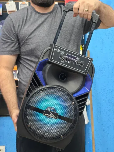 Super Mala de Som Portátil Amplificada DBH8115
