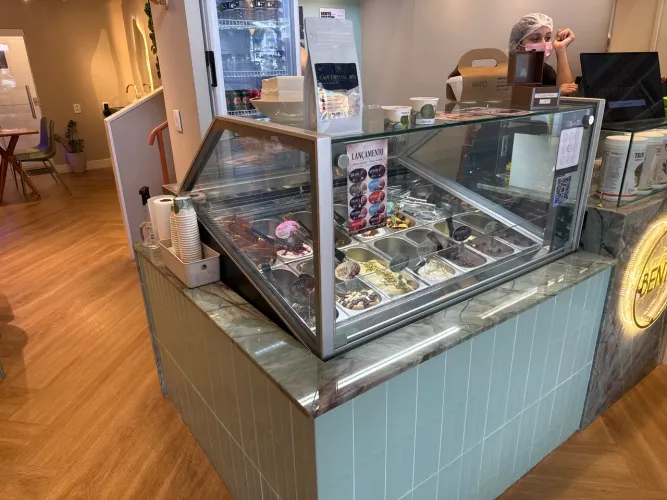 Expositor gelato Gelopar 12 Cubas