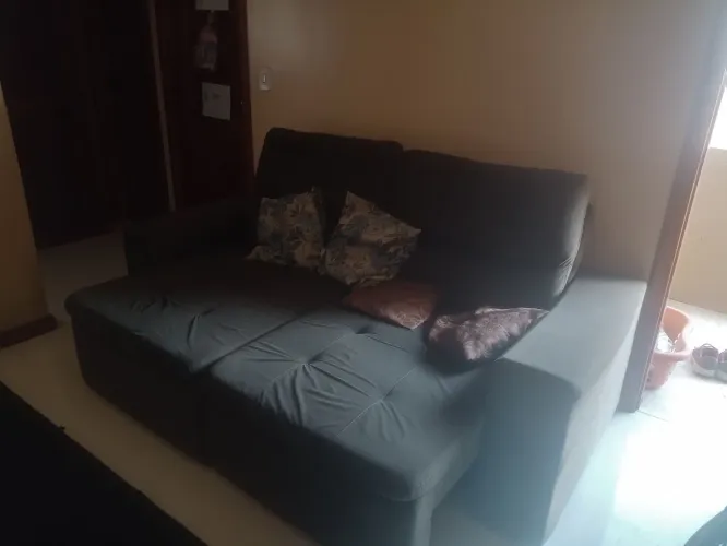 Sofá retrátil 3 lugares