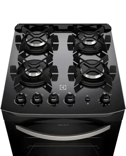 Fogão Electrolux 4 bocas mesa de vidro