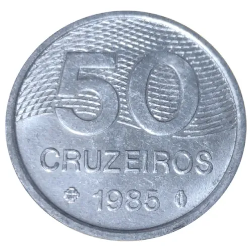 Moedas de 50 cruzeiros