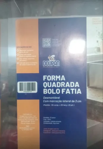 Assadeira para bolo fatia 