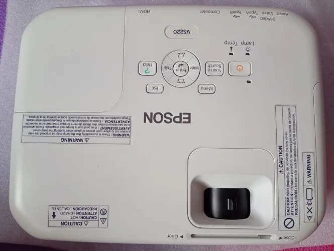 Projetor Epson VS220 3LCD + Bolsa Original Epson | Pouquíssimo Uso