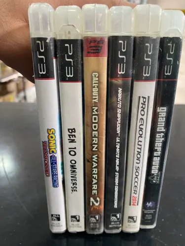 Lote de jogos Ps3