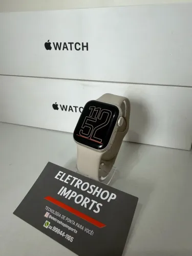 Apple Watch SE 2ª Geração 40mm Estelar - Ótimo Estado