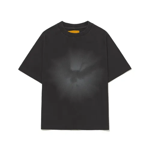 Camiseta Barra Crew Ahlma Estonada Preta - P