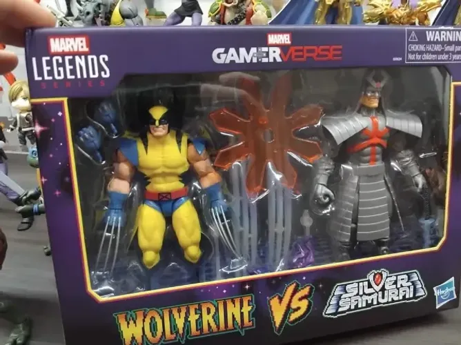 Marvel Legends Gamerverse Wolverine Vs. Silver Samurai Hasbro X-men