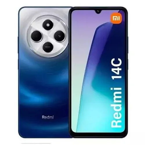 Redmi 14c Azul? 256G, acompanhar 2 capinhas, a caixa e carregador