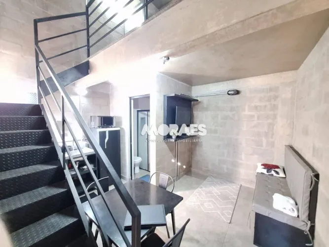 Apartamento mobiliado com 1 quarto para alugar, 40 m² por R$ 1.750/mês - Brooklin - Bauru/