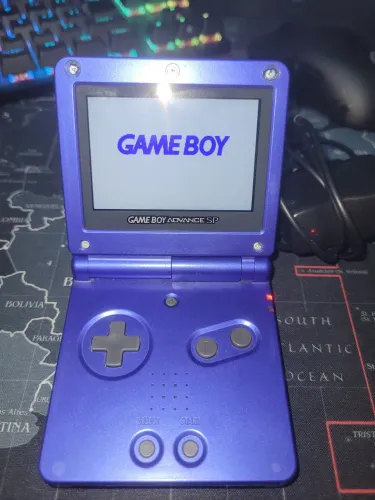 Gameboy advance sp com tela ips