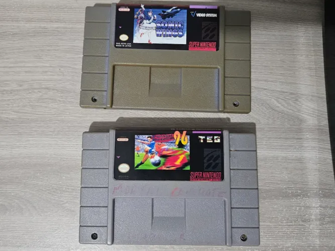 Cartuchos de Super Nintendo