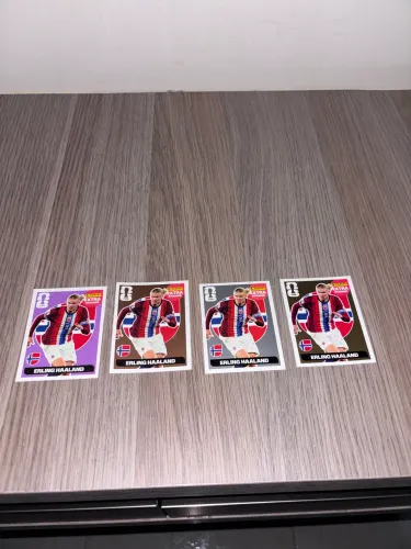 Kit figurinha Haaland Extra Legend