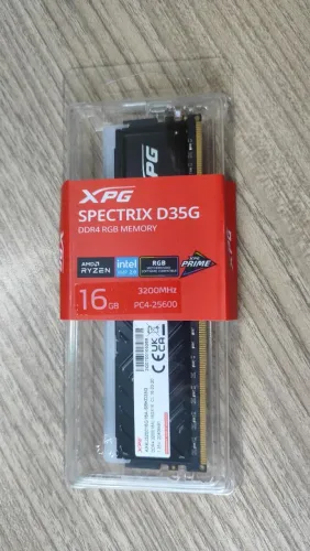 Memória RAM 16 GB DDR4 3200 MHz - XPG Spectrix D35g