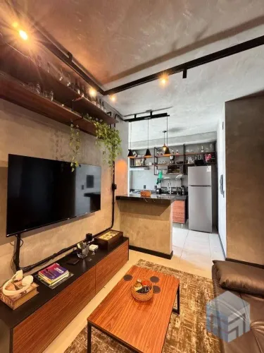 Apartamento com 1 dormitório para alugar, 62 m² por R$ 2.486,00/mês - Residencial Portinar