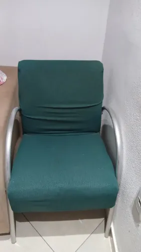 Duas poltronas aceito cartão 