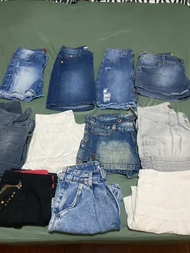 Combo shorts e saias