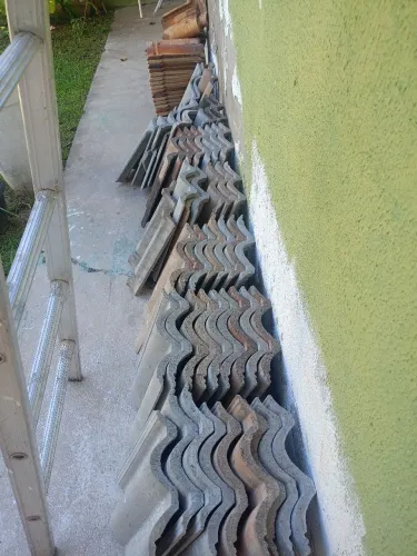 Telhas de cimento 