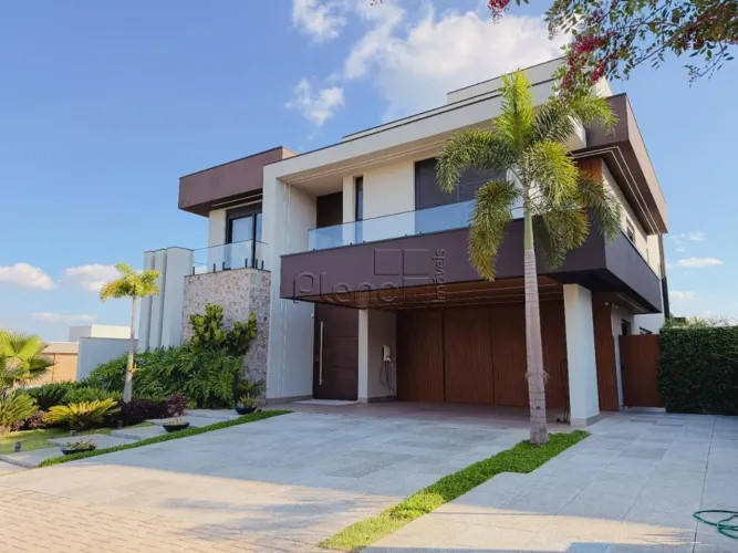 Sobrado à venda em Vinhedo, Condomínio Campo de Toscana, com 4 suítes, com 689 m²