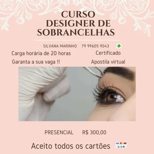 Curso designer sobrancelhas