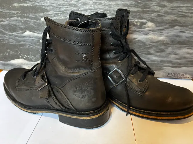 Bota Harley-Davidson Original Couro Masculina Tam. 40 (US 9) Solado Novo
