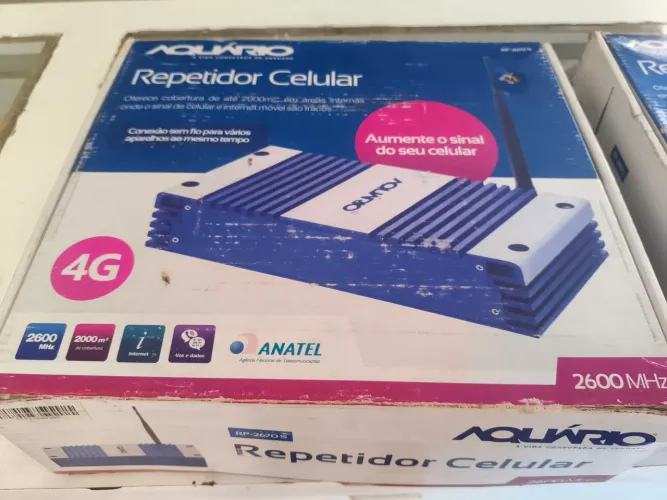 Vendo os repetidores um bom estado de conservação 4G 3G repetidores aquários