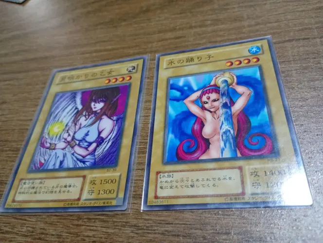 2x CARDS extremamente raros e originais Yugioh OCG/TCG